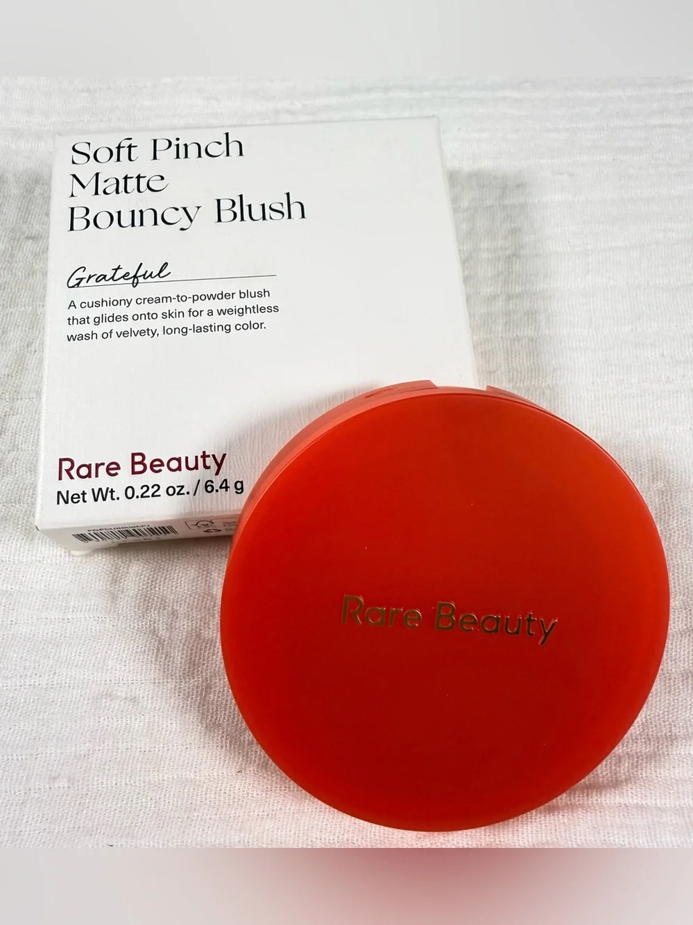 Rare Beauty Soft Pinch Matte Bouncy Blush — Grateful Soft Red
